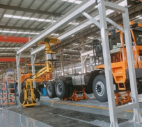 汽車(chē)制造流水線上冠航環(huán)鏈電動(dòng)葫蘆的作用
